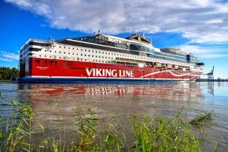 Viking Line’s vessels now use green land-based power supply