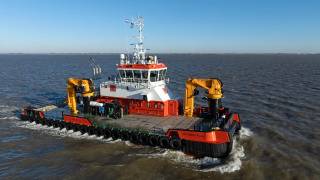 Van Wijngaarden Marine Services names and delivers Damen Multi Cat 3713 Waddenstroom in ceremony