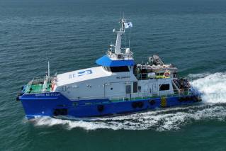 First of Two 24 Metre Catamaran Dive Support Vessels delivered to ADNOC