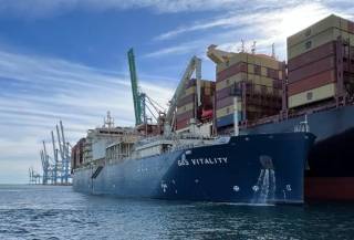 The Gas Vitality LNG Bunker Vessel Completes her 100th LNG Bunker Operation in Marseille, Southern France
