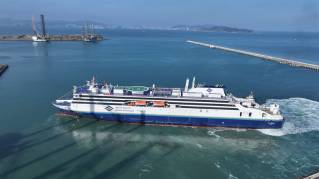 Stena RoRo takes delivery of E-Flexer RoPax vessel number ten for long charter to Canadian Crown Corporation Marine Atlantic