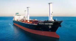 Eastern Paciﬁc Shipping makes ﬁrst wind-assisted propulsion move with bound4blue eSAILs®