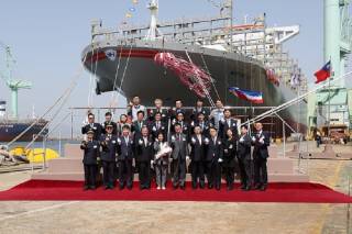 Wan Hai Lines Holds Naming Ceremony for 13,100teu Newbuilding WAN HAI A15