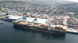 Port of Greenock given vote of confidence with new Türkiye container service