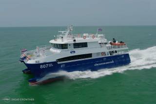 Cutting-edge Research Vessel Delivered To Thailand’s Department of Marine And Coastal Resources