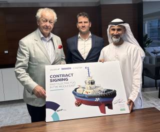SAFEEN Group Trials First Electric Tug in Middle East for Marine Services Fleet