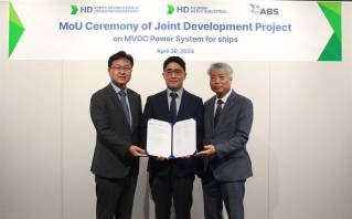 ABS and HD Hyundai Group Sign MOU to Advance Medium-Voltage Power Systems on Ships