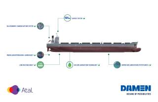 Damen and Atal Solutions announce partnership to slash shipping emissions