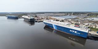 Port of Brunswick sets all-time record in May, grows RoRo volumes by 26 percent