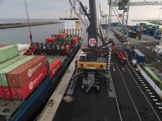 Boluda inaugurates the second phase of its container terminal in Santander and its new railway station
