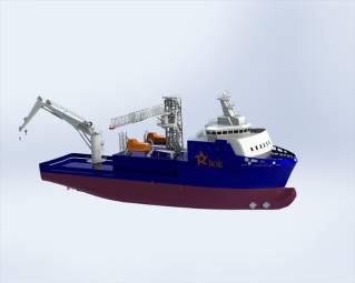 ABS AIP for New Gangway Design from Pengrui and COSCO