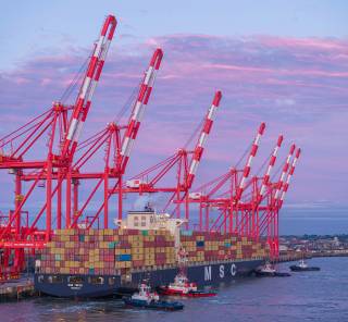 MSC’s New Britannia service arrives in Liverpool