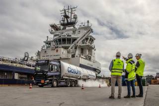 Gasum powers Equinor's platform supply vessel with bio-LNG