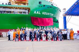 AAL’S Third Super B-CLASS Vessel, The ‘AAL HOUSTON’, Sets Sail