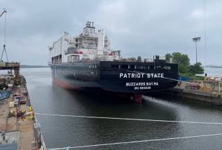 TOTE Services and Philly Shipyard Christen Second NSMV, Patriot State, Headed to Massachusetts Maritime Academy