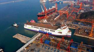 Stena Line marks significant milestones in build of NewMax ships, Stena Futura and Stena Connecta