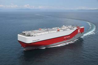 LNG-fueled Car Carrier POSEIDON HIGHWAY with a 7,000-vehicle Capacity Delivered