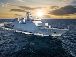 Damen delivers second OPV 2600 to Pakistan Navy