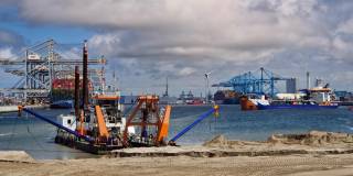 Dredging work completed for Prinses Amaliahaven in Rotterdam