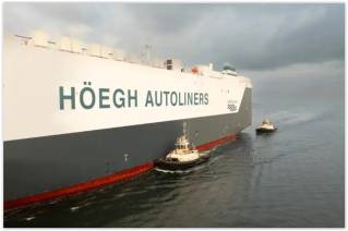 Höegh Autoliners & Svitzer Set New Standard For Sustainable Shipping In Australia