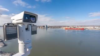 Windsor Port Authority Strengthens US-Canada Border Waterway Safety and Security with Axis Communications Surveillance Technology