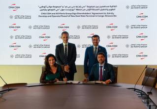 AD Ports Group partners with the CMA CGM Group to Develop and Operate New East Mole Multipurpose Terminal in Pointe Noire in The Republic of the Congo