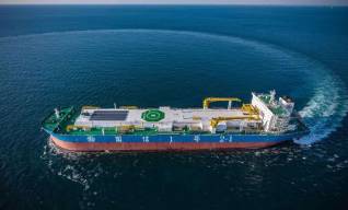 China Shipbuilding Group’s 150,000-ton aquaculture vessel Guoxin 1-2-1 named for Yellow Sea deployment