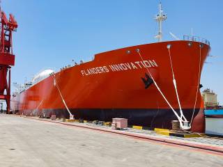 EXMAR takes delivery of 88,000 cbm LPGC FLANDERS INNOVATION from Jiangnan Shipyard, China