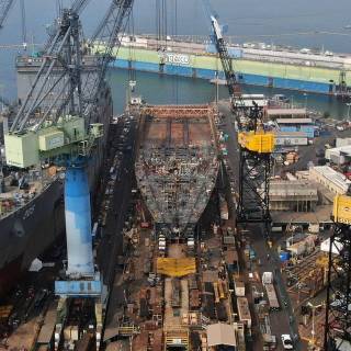 General Dynamics NASSCO Lays Keel for Future USNS Harvey Milk