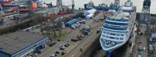 Damen Shiprepair Amsterdam converts cruise ship into Azamara Onward