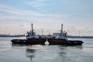 Boluda Towage takes part in naming ceremony of four new tugs operating in Belgian port of Zeebrugge