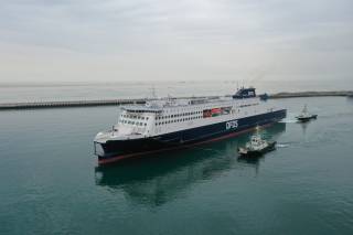 Côte d'Opale delivered to DFDS (Video)