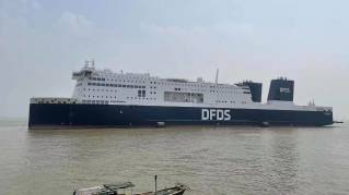 DFDS Takes Delivery of First New RoPax Since 1982