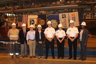 National Security Multi-Mission Vessel (NSMV) Program Achieves Milestone with Steel Cutting of Third Ship