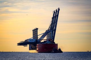 New ship-to-shore cranes arrive at South Carolina Ports