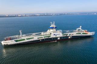 Mannheller - Hybrid Electric Ferry On Sea Trials (Video)