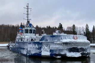 Finland demonstrates ice technology expertise with innovative and sustainable icebreaker vessel