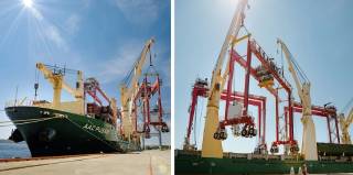 AAL Delivers 4 RTGs To Port of Oslo