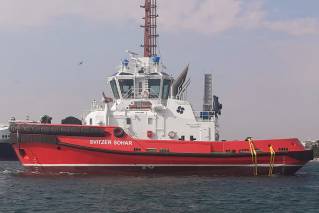 First of three RAstar 2900-SX built by Sanmar for Svitzer SOHAR