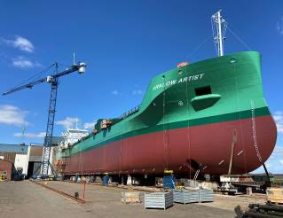 Damen Marine Components delivers high-lift rudders for ten Arklow vessels