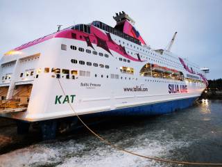 Baltic Princess Returns to Service Following DD at Ship Repair Yard in Naantali