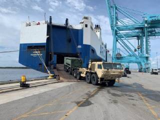 ARC Transports Multiple U.S. Army Logistics Units from Szczecin, Poland to Jacksonville, Florida