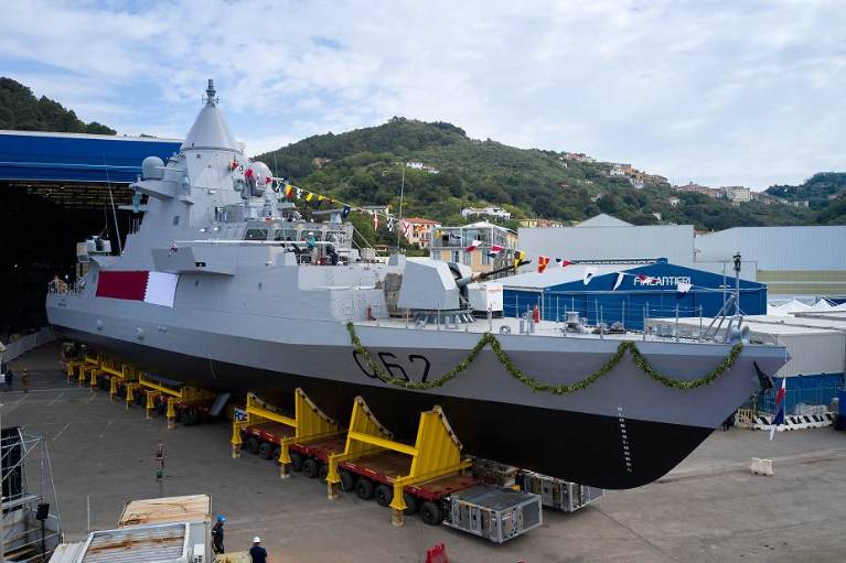 Fincantieri: Offshore Patrol Vessel Sheraouh for Qatar Delivered ...