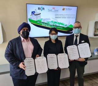 RINA, Fratelli Cosulich Bunkers Singapore and SeaTech Solutions to develop an ammonia bunker tanker design