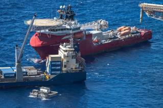 Australian Defence Vessel (ADV) Ocean Protector’s Unique Capability Supports Local Christmas Island Community