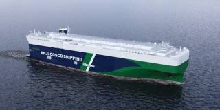 Steel cut for the world’s largest dual-fuel car carrier
