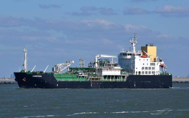 Shell sells Cardissa LNG bunker to Pan Ocean - VesselFinder