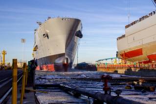 General Dynamics NASSCO Launches First Ship in the T-AO Fleet Oiler Program for the U.S. Navy