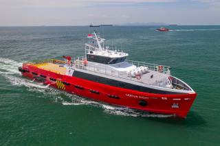 Strategic Marine Delivers Fast Crew Boat to Centus Marine