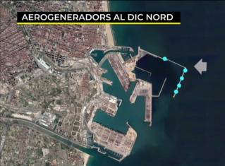 The Port of València calls for tenders for the drafting of the preliminary wind power installation project